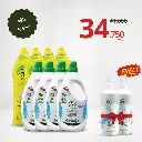 4x Det + 4xLemon + (2x100ml + 2xWipes FREE)